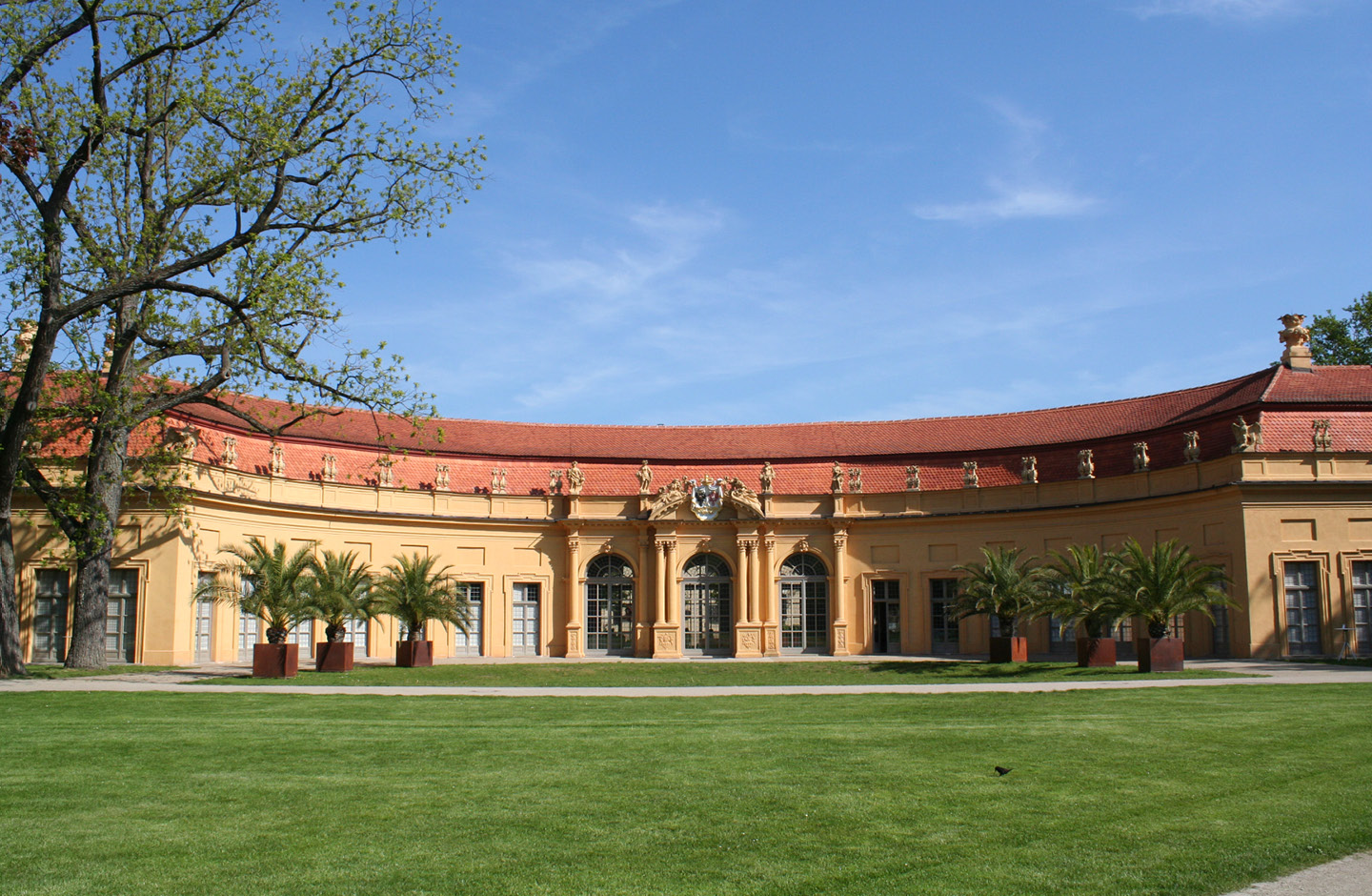 Außenansicht Orangerie Schloss Erlangen