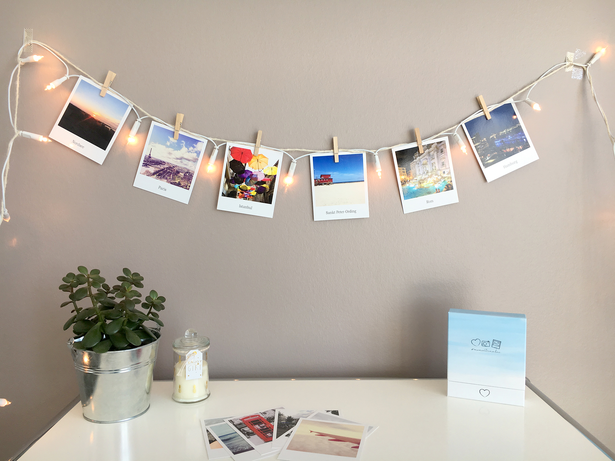 10 Diy Ideen Fur Ihre Polaroid Wanddekoration