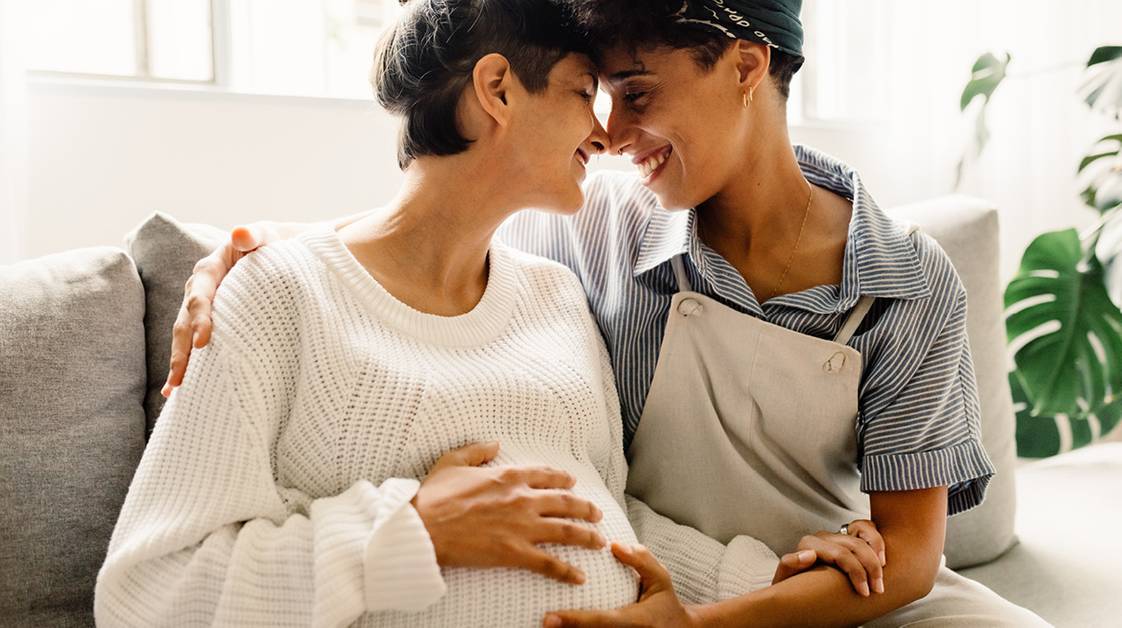 2. Trimester der Schwangerschaft entspanntes Wachstum