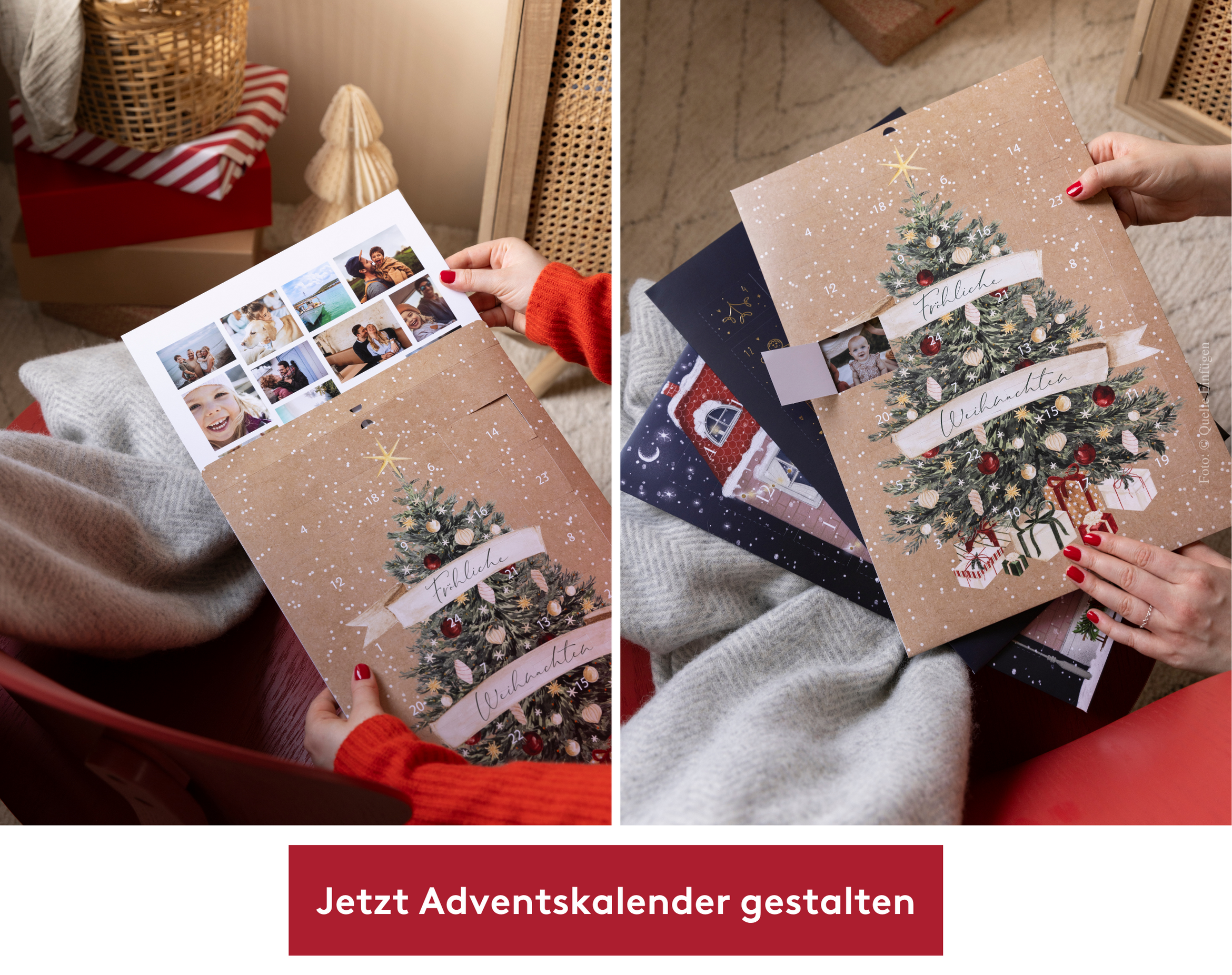 Adventskalender gestalten