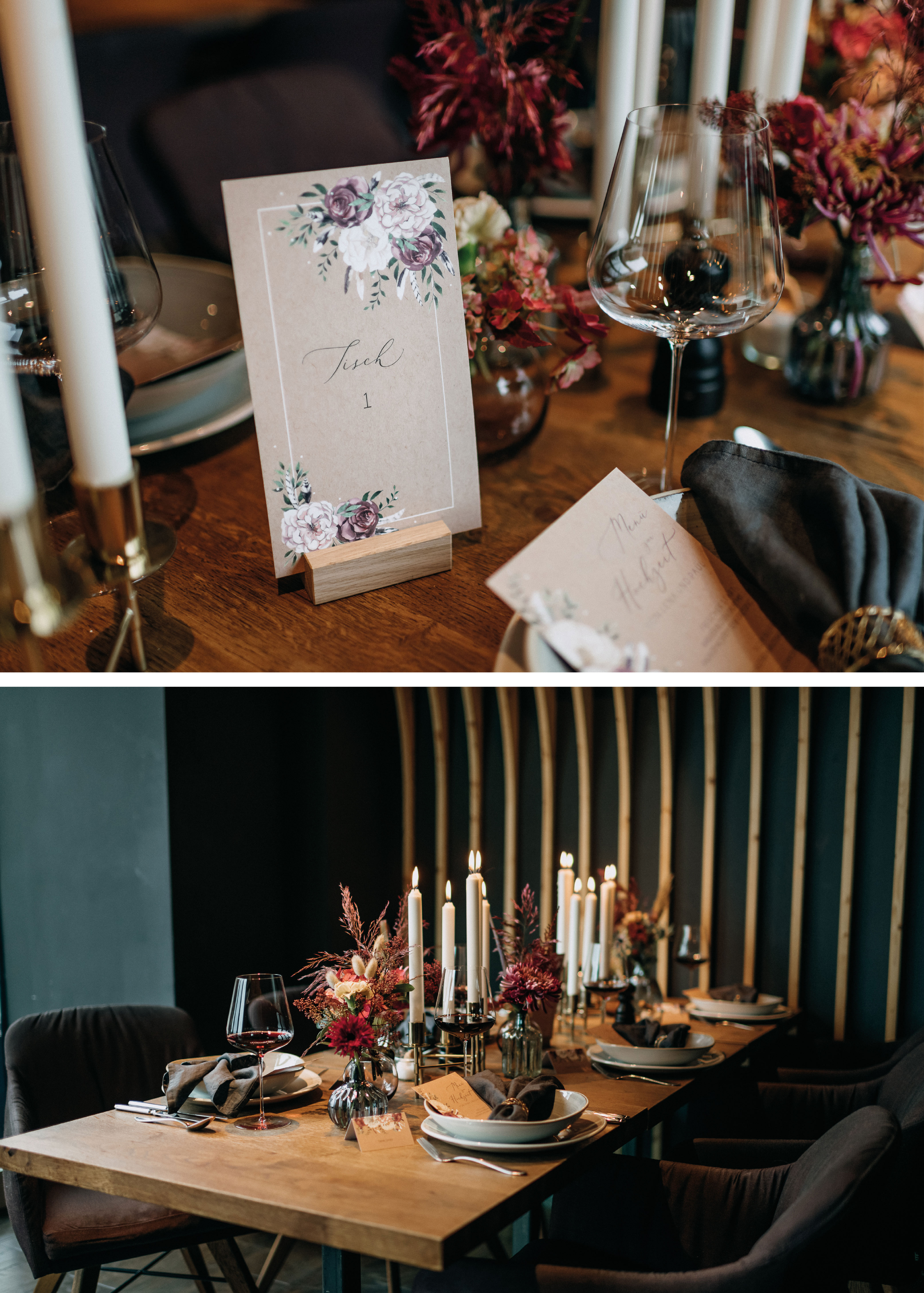 Hochzeit in der Stadt, Tischnummer