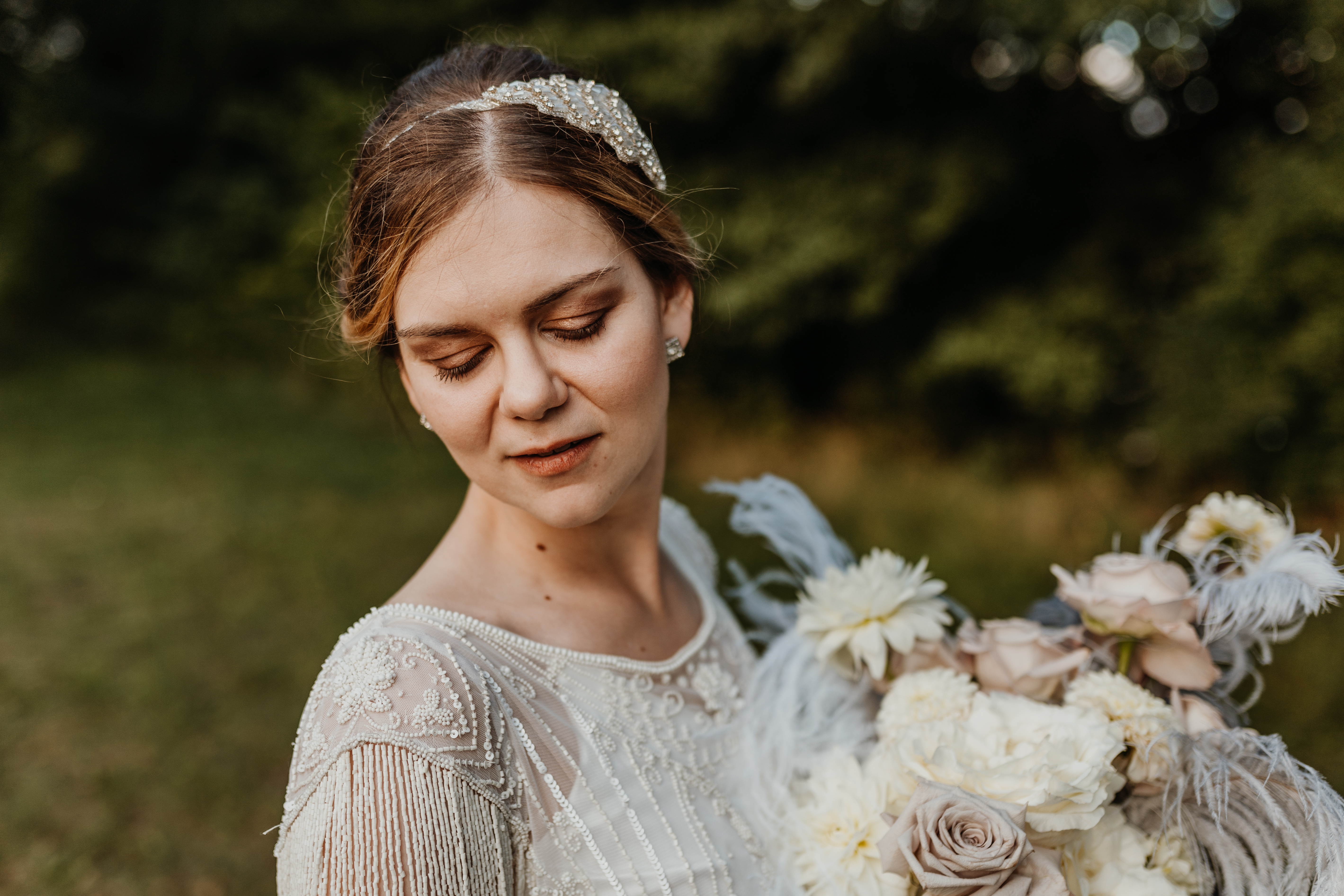 Hochzeit, Braut, Brautstrauß