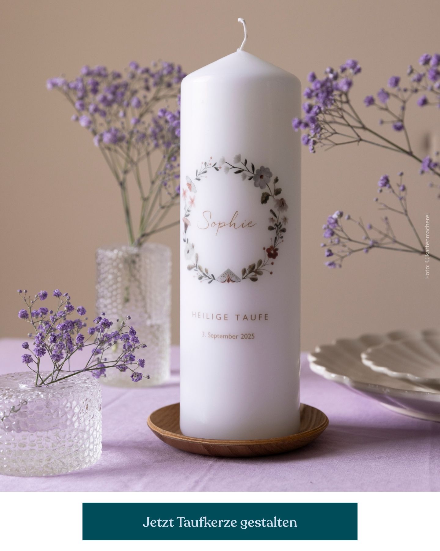 Taufkerzen online gestalten