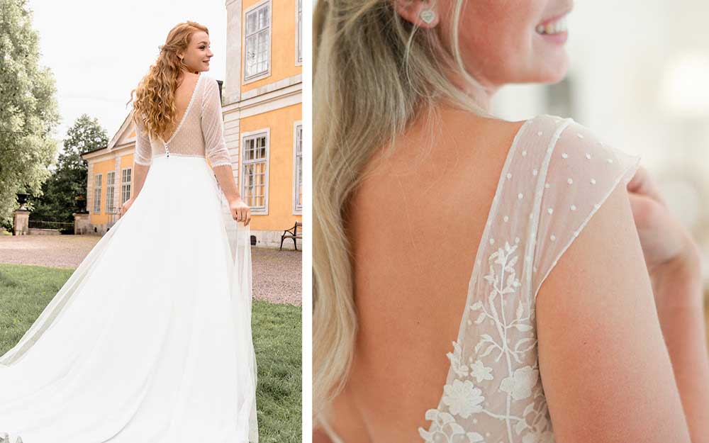 Braut im Brautkleid