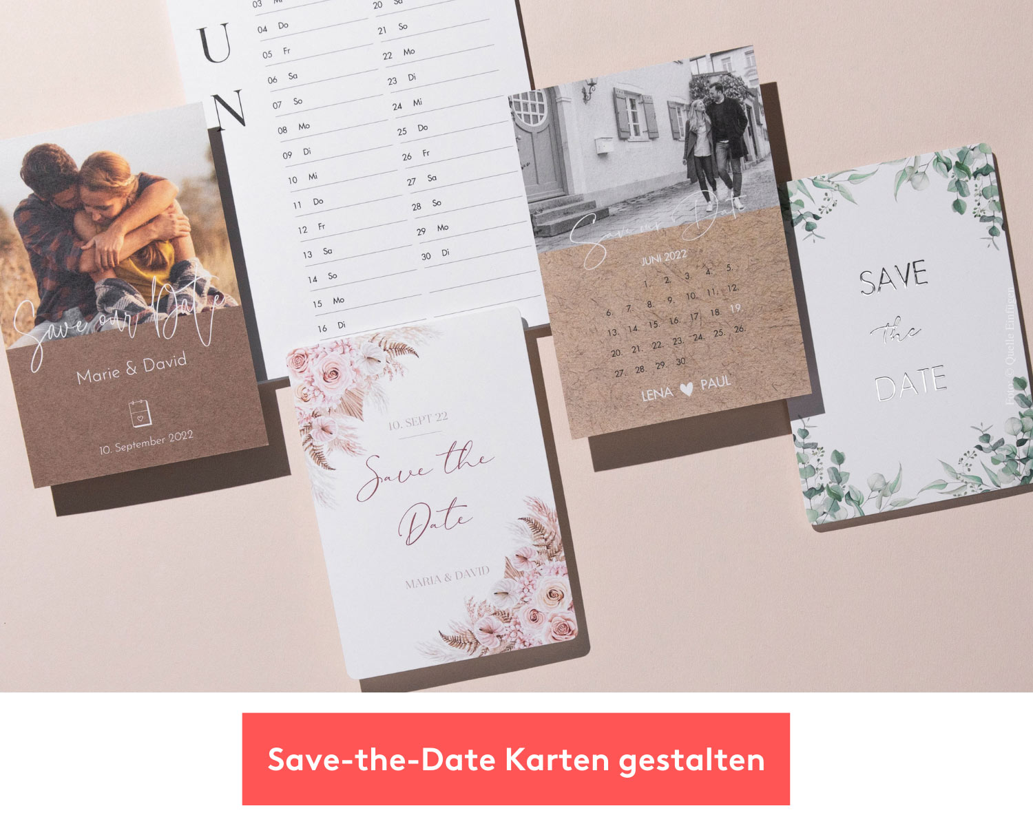 Save the Date Karten gestalten