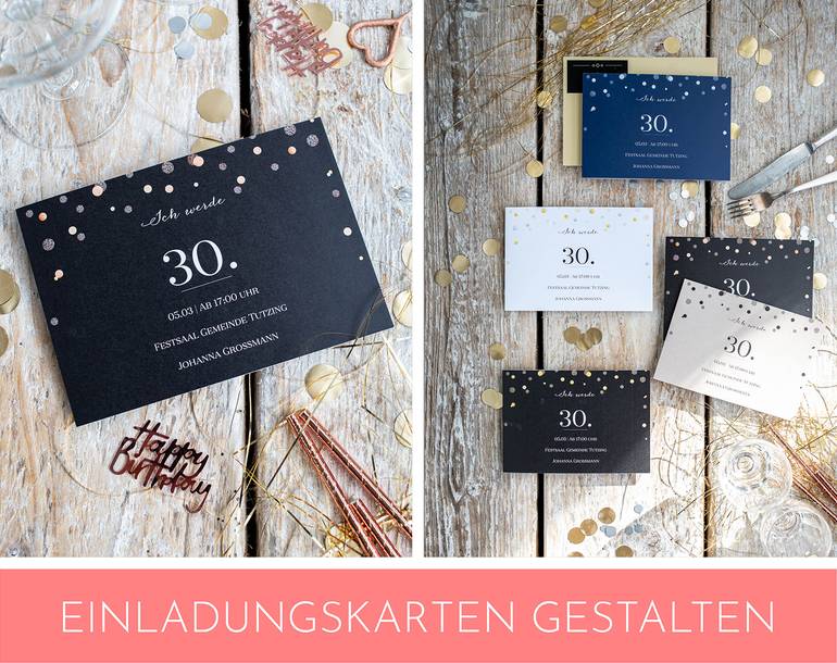 Ideen Für Den 30 Geburtstag Feiern 30. Geburtstag feiern: 2 außergewöhnliche Ideen