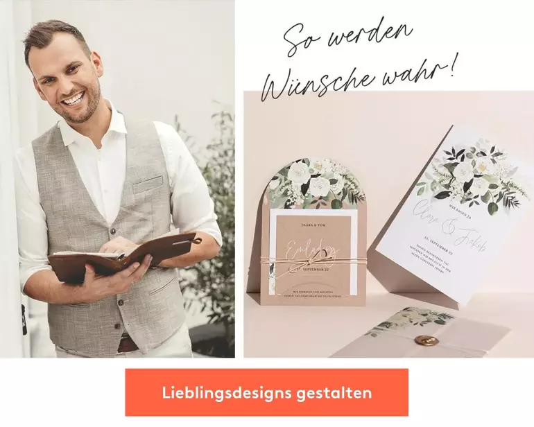 Hochzeitsplaner und Einladungskarten