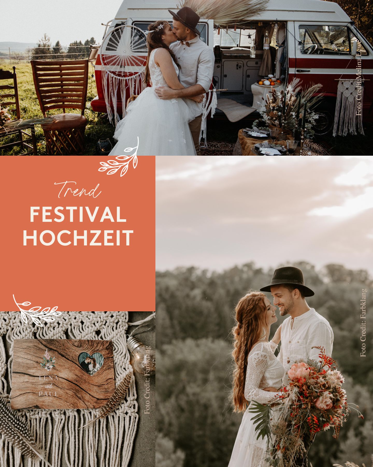 Hochzeitsstil Festival