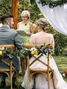 Hochzeit im Garten