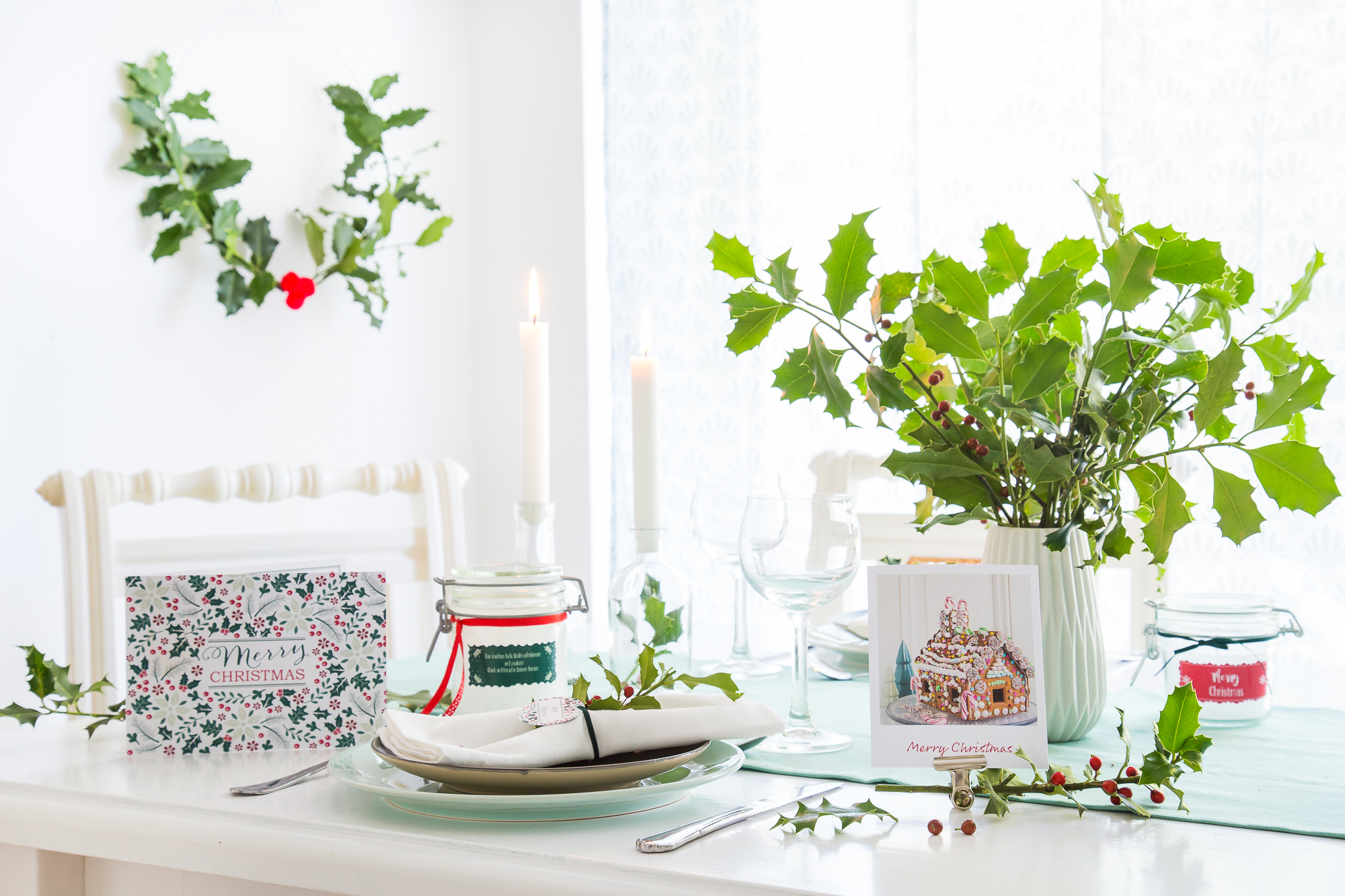 Tischdeko für Weihnachten aus Naturmaterialien – DIY-Ideen