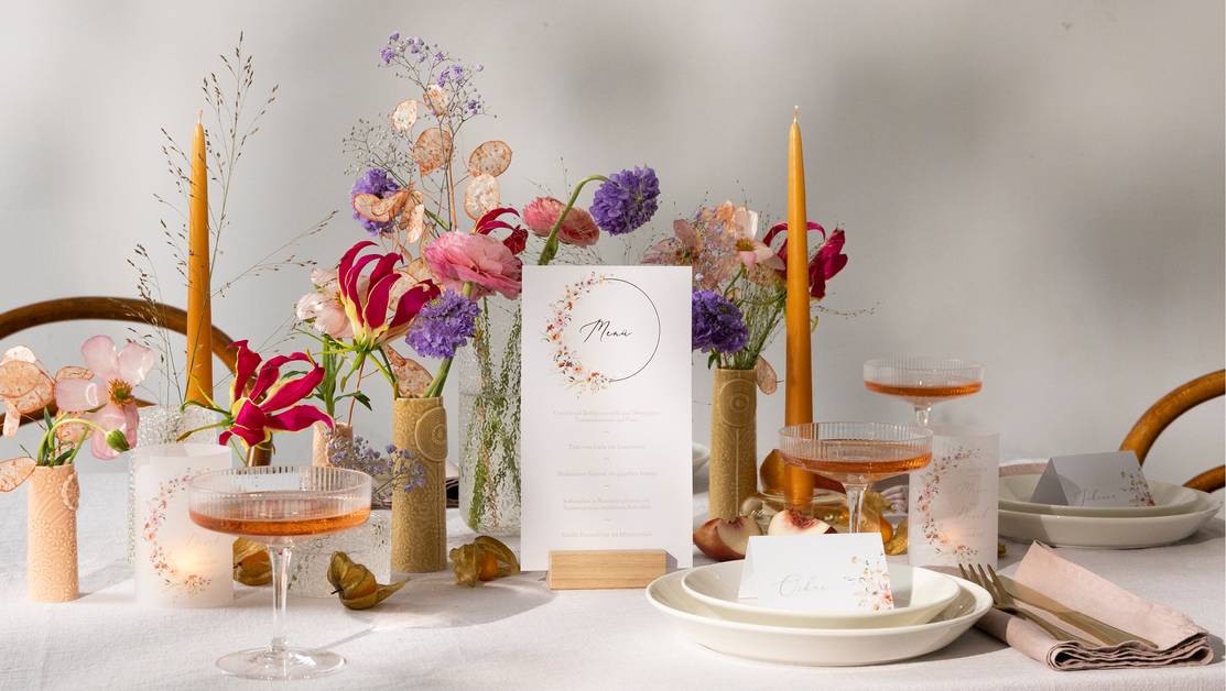 Dekotrends: von Colourful-Wedding bis Beige & Minimal