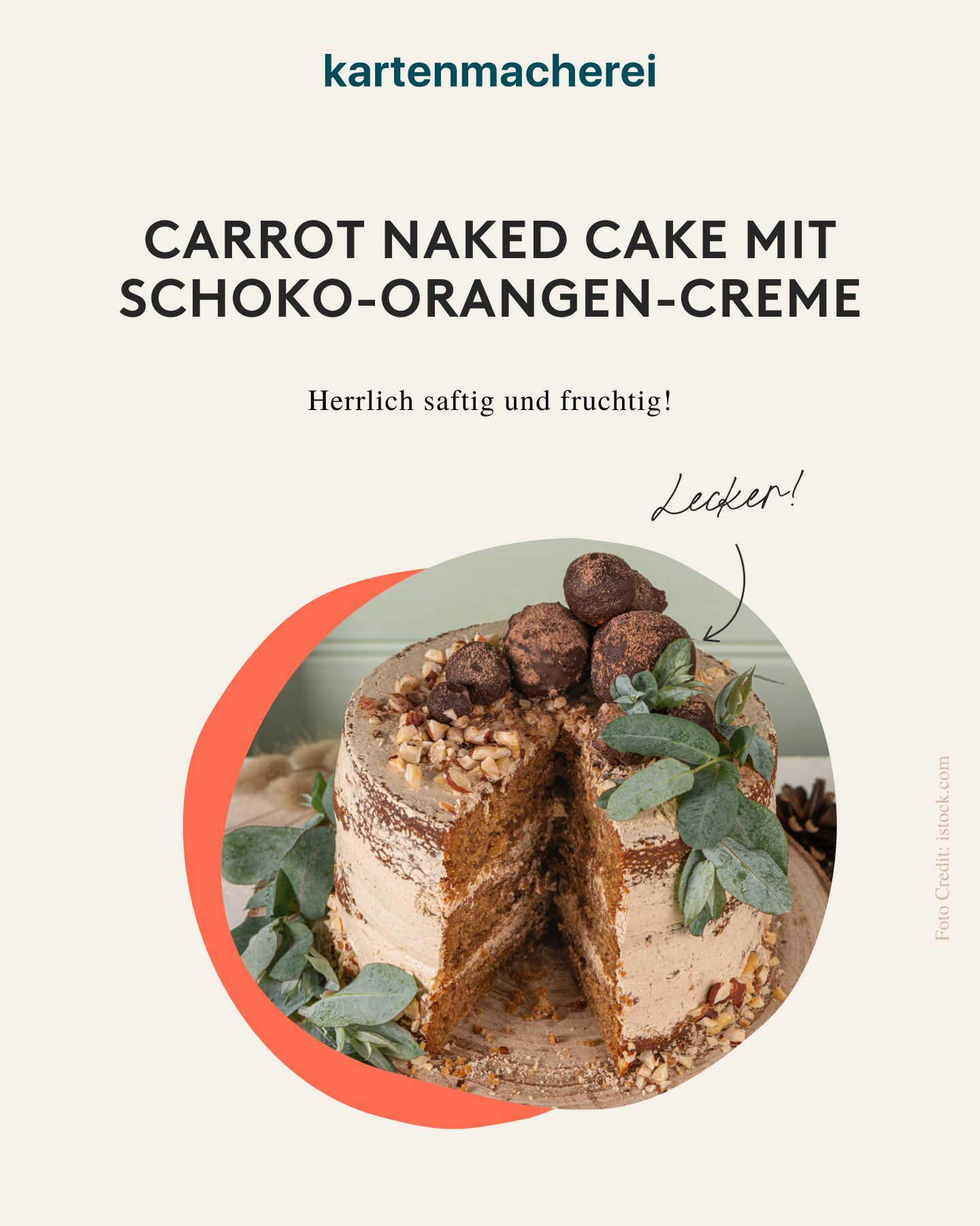 Rezeptbild für Naked Cake