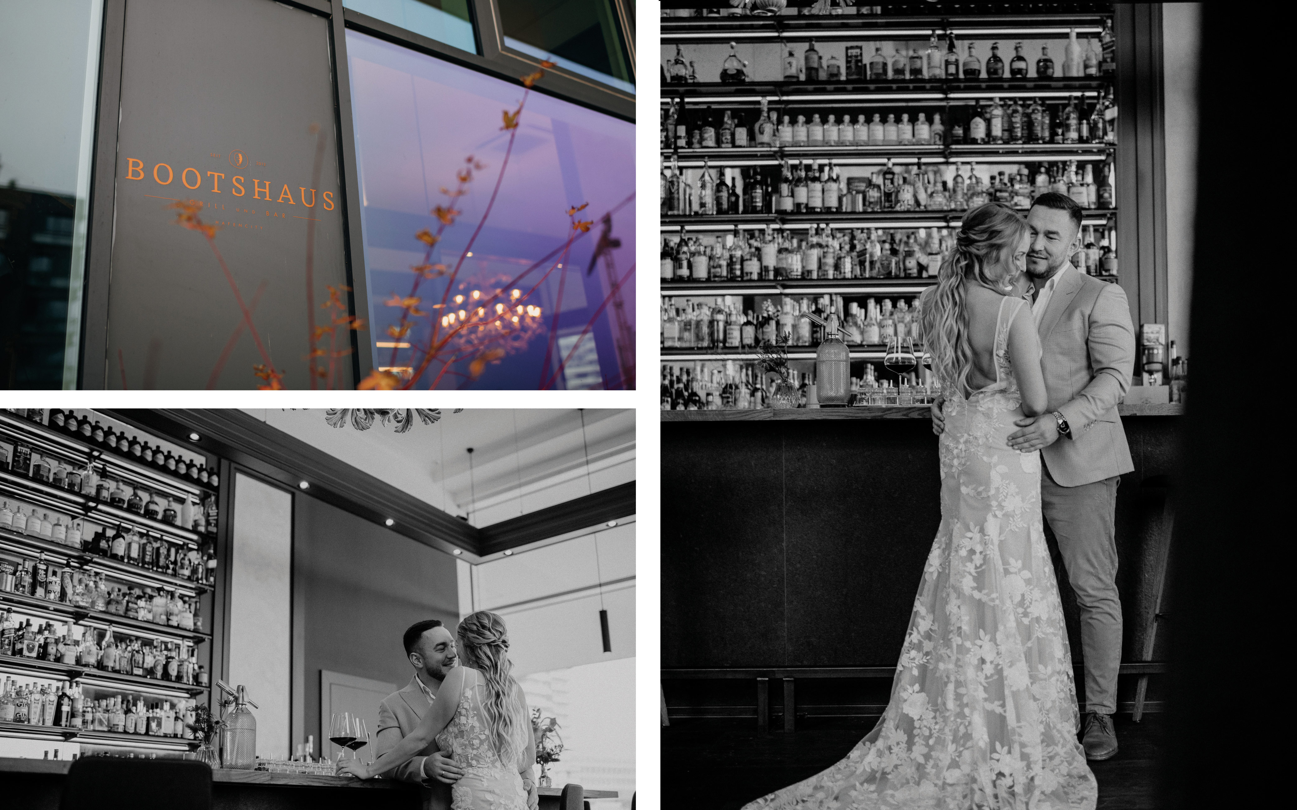 Hochzeit in der Stadt Hamburg