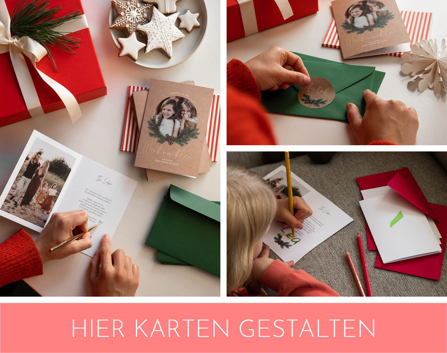 Karten mit witzigen Weihnachtsgrüßen schreiben