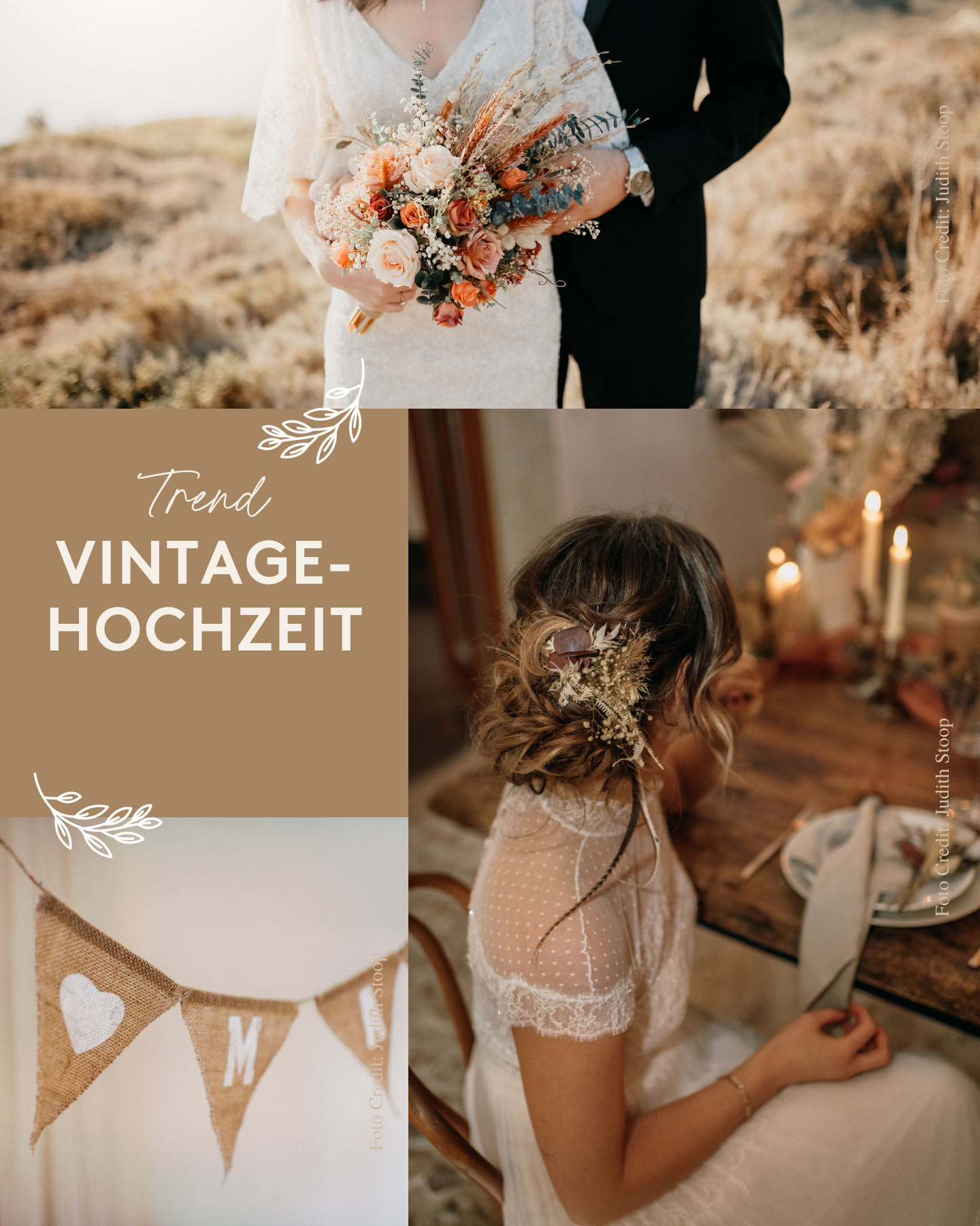 Vintage Hochzeit - Trend