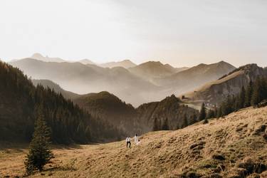 Elopement, Heiraten in den Bergen, zu Zweit