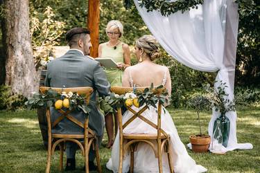 Hochzeit im Garten