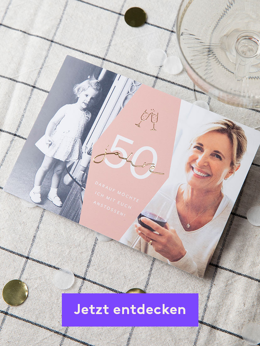 EINLADUNG 50. GEBURTSTAG Best Age