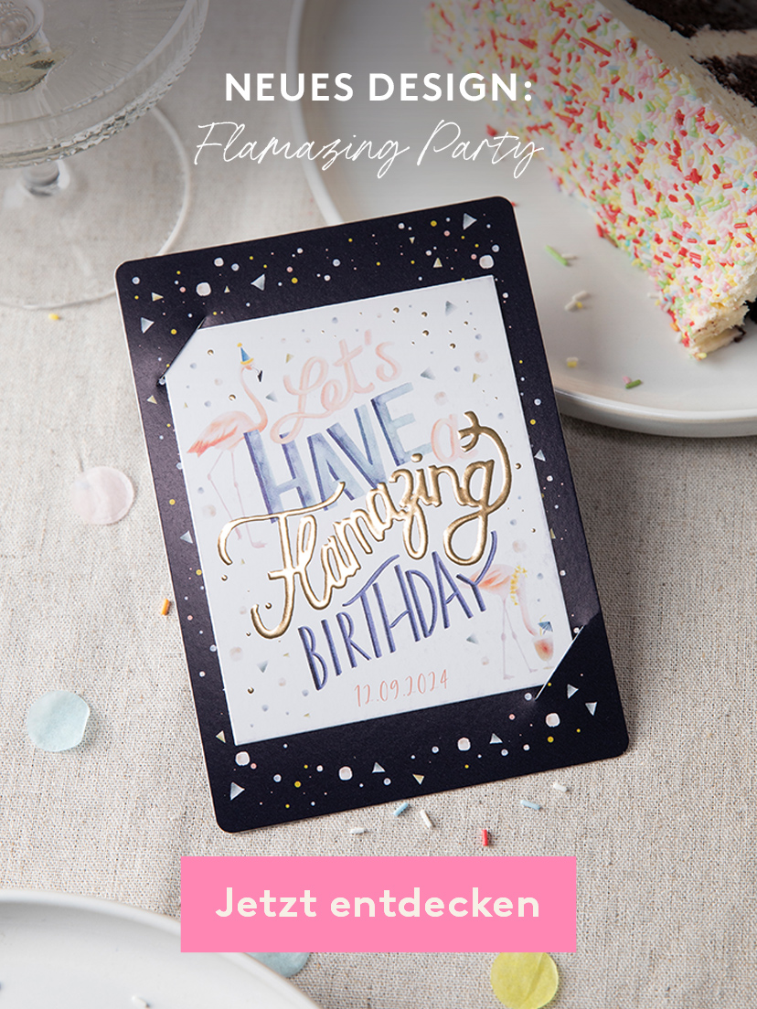 EINLADUNG 40. GEBURTSTAG Flamazing Party