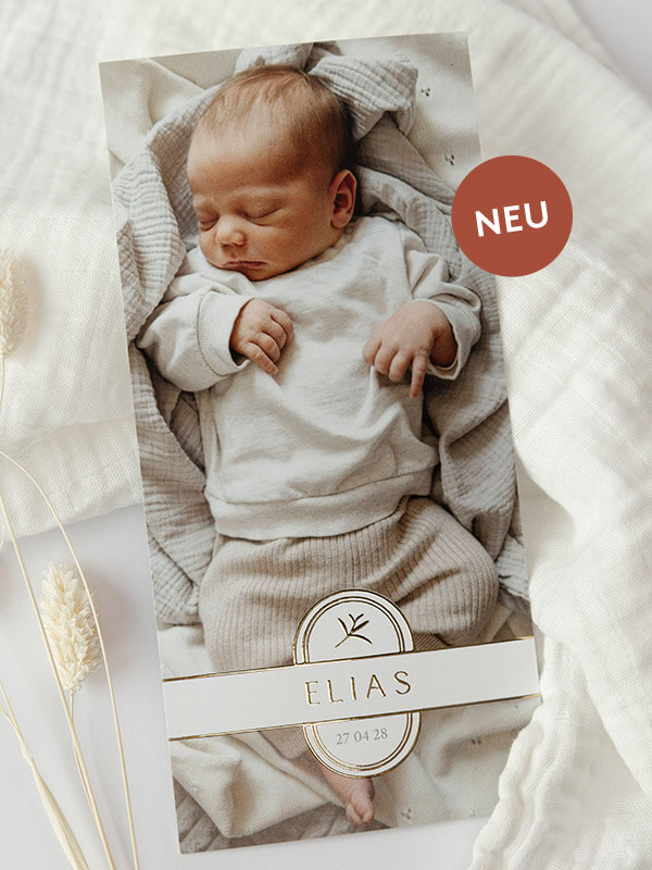 Geburtskarte Herzstück
