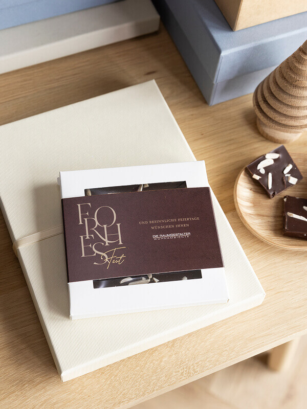 Schokobox geschäftlich Festive Wishes