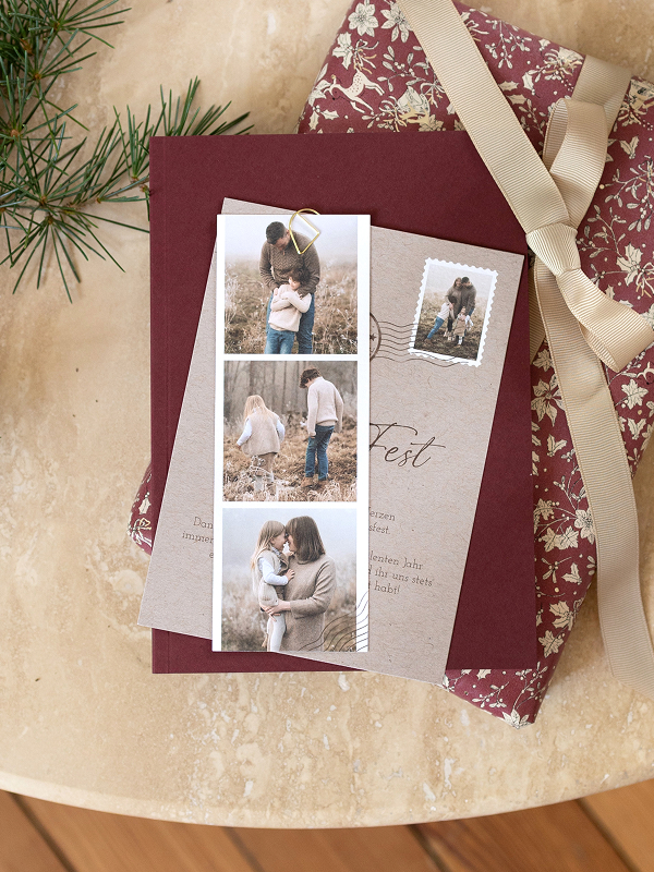 Weihnachtskarte Photo Mail