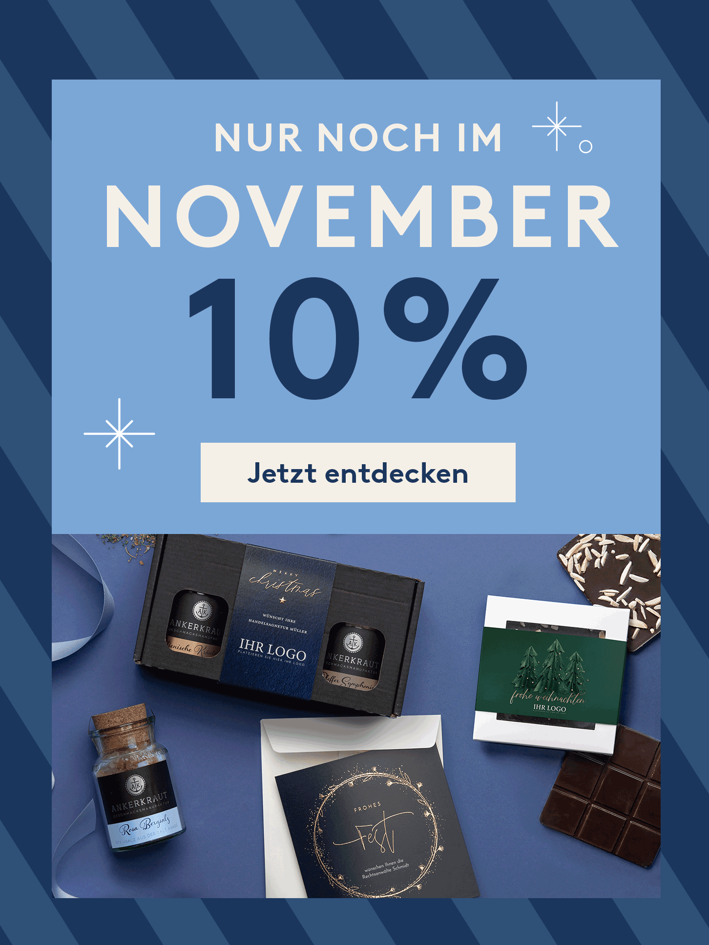 Exklusiv für Sie: 10% Im November
