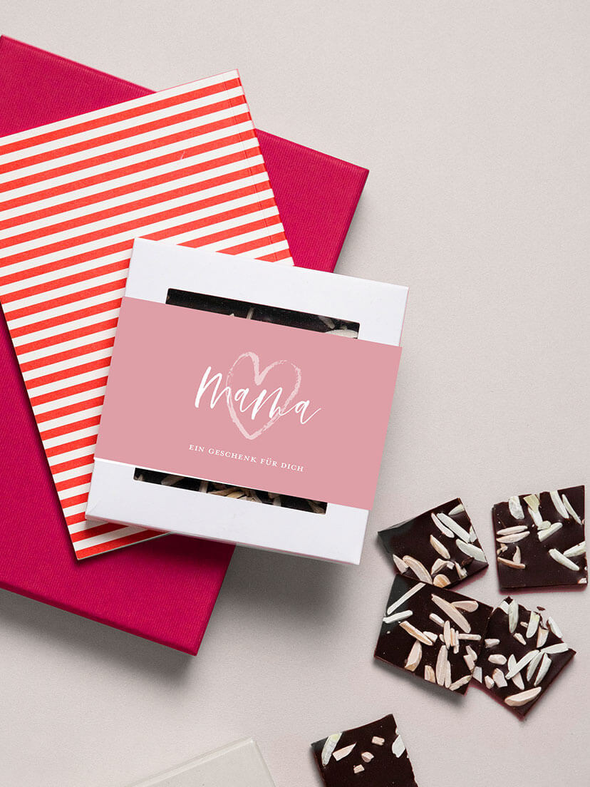 Schokolade Muttertag Herzenswünsche