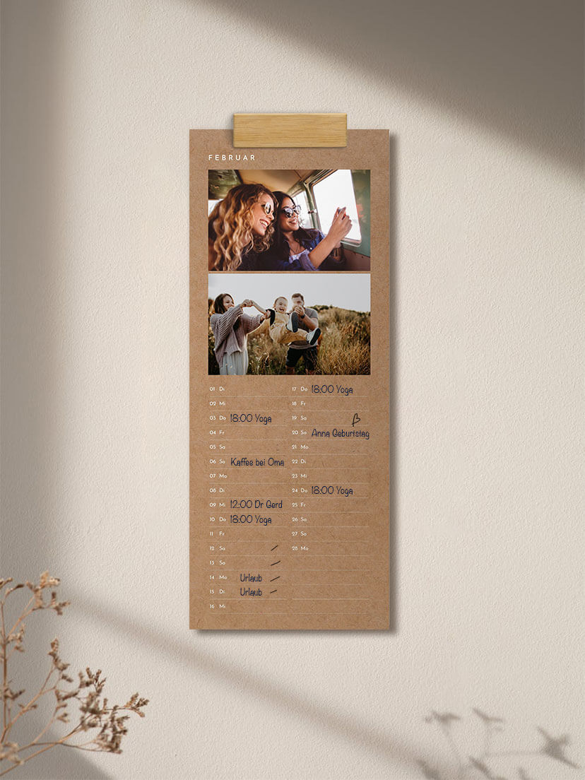 Küchenkalender Minimalistic