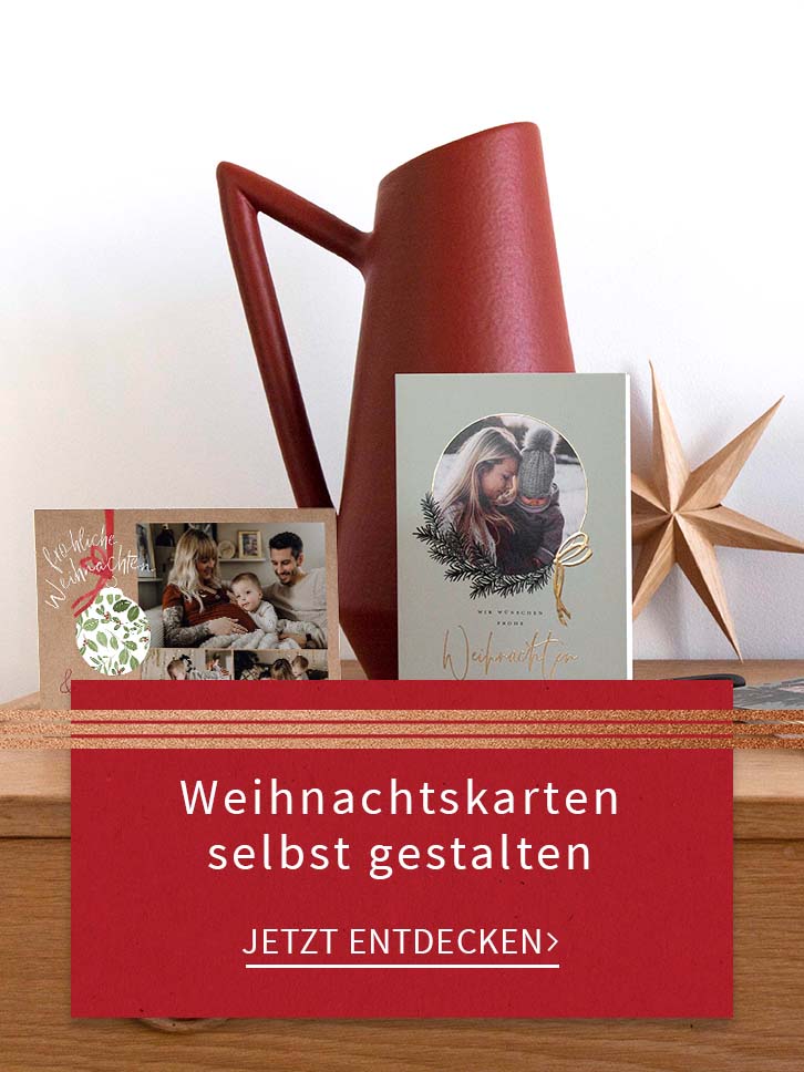 Jetzt entdecken Weihnachtskarten selber gestalten