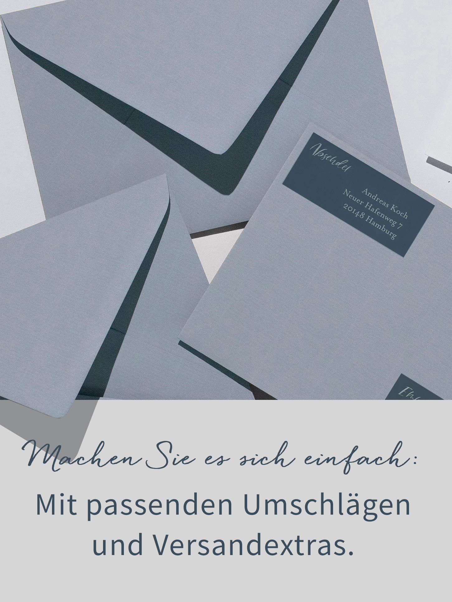 Jetzt entdecken Passende Versandextras